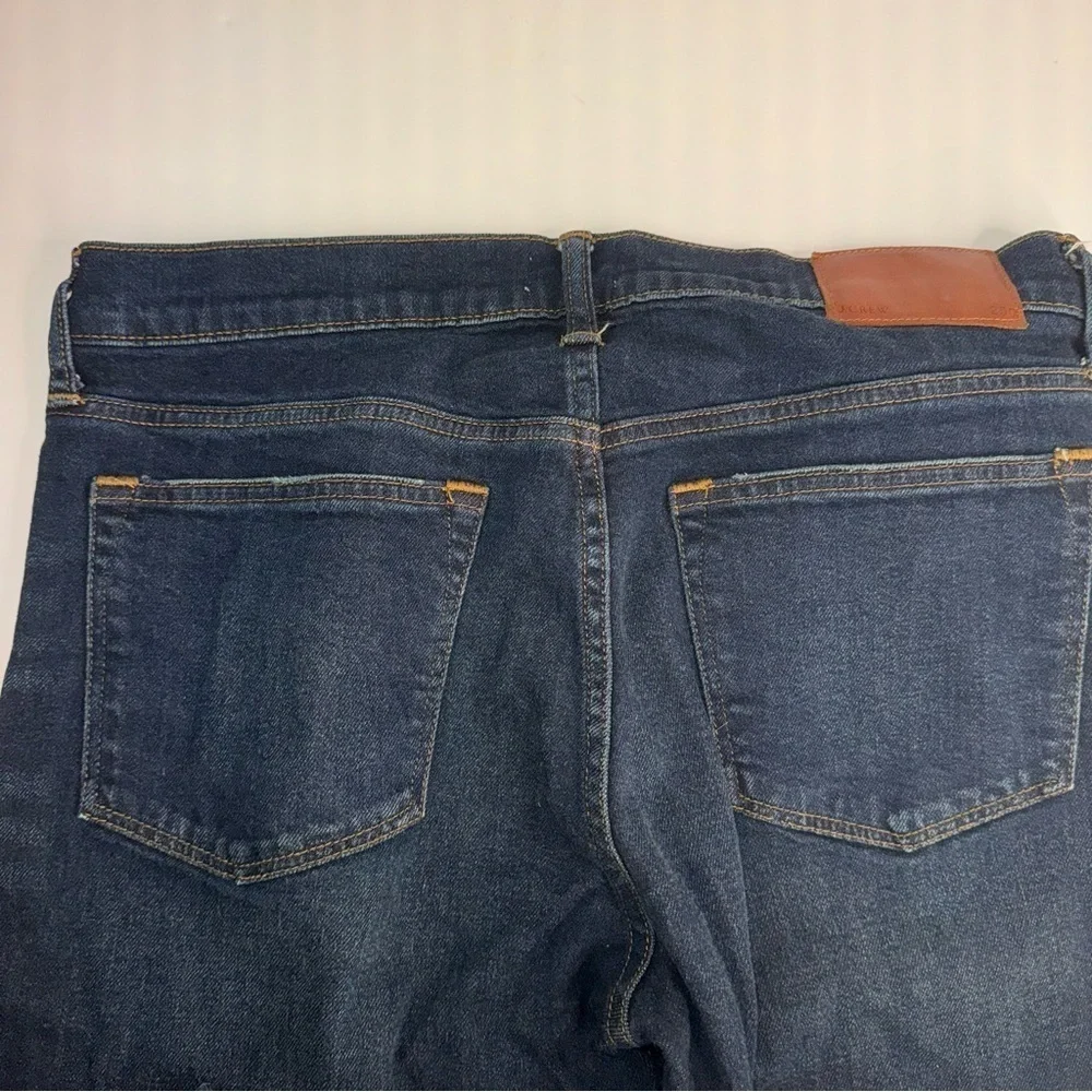 J Crew 250 Skinny Stretch on Demand jean in dark worn-in wash AB689